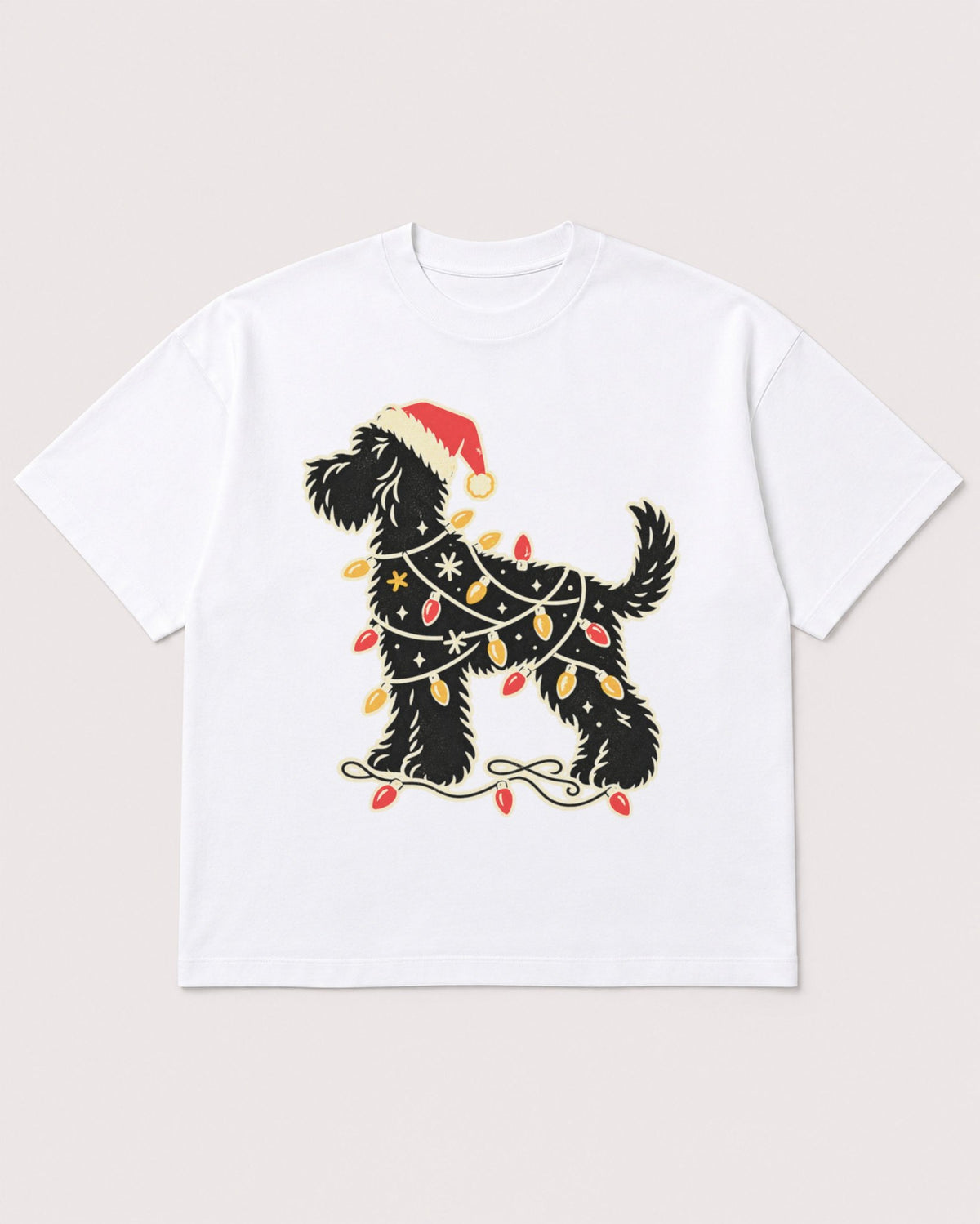 Mockup Boxy Heavyweight Tee White product