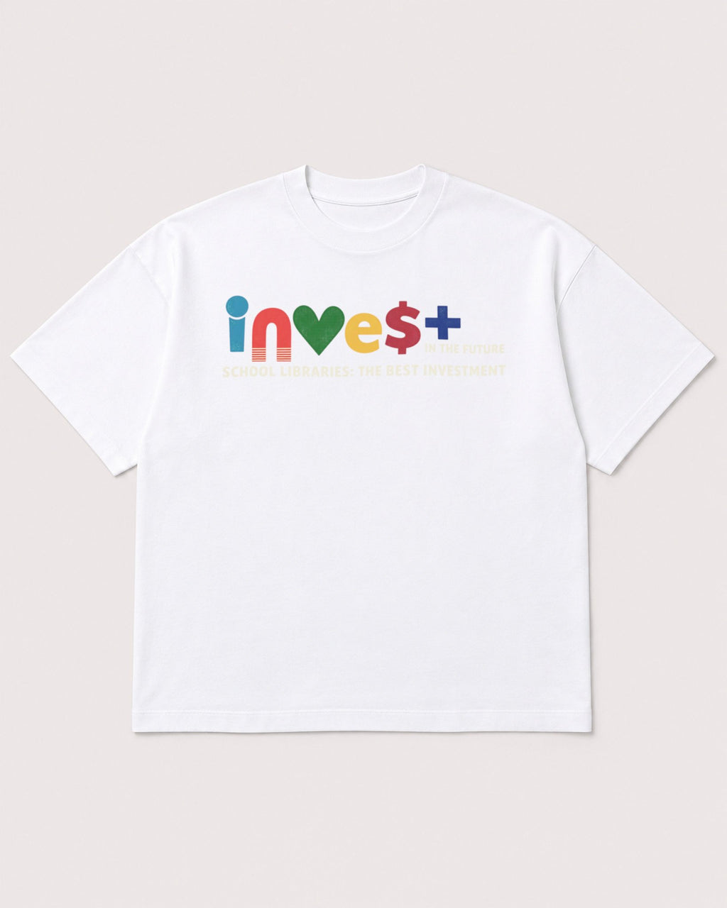 Mockup Boxy Heavyweight Tee White product