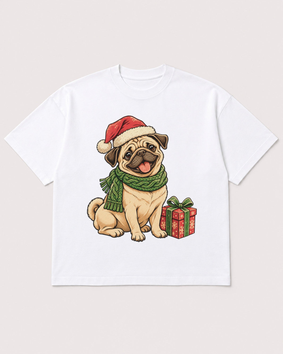 Mockup Boxy Heavyweight Tee White product