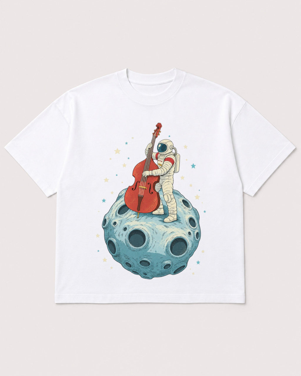 Mockup Boxy Heavyweight Tee White product