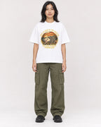 Mockup Boxy Heavyweight Tee White female full-body 22