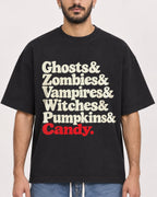 Mockup Boxy Heavyweight Tee Black male close-up 07