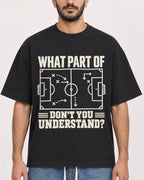 Mockup Boxy Heavyweight Tee Black male close-up 07