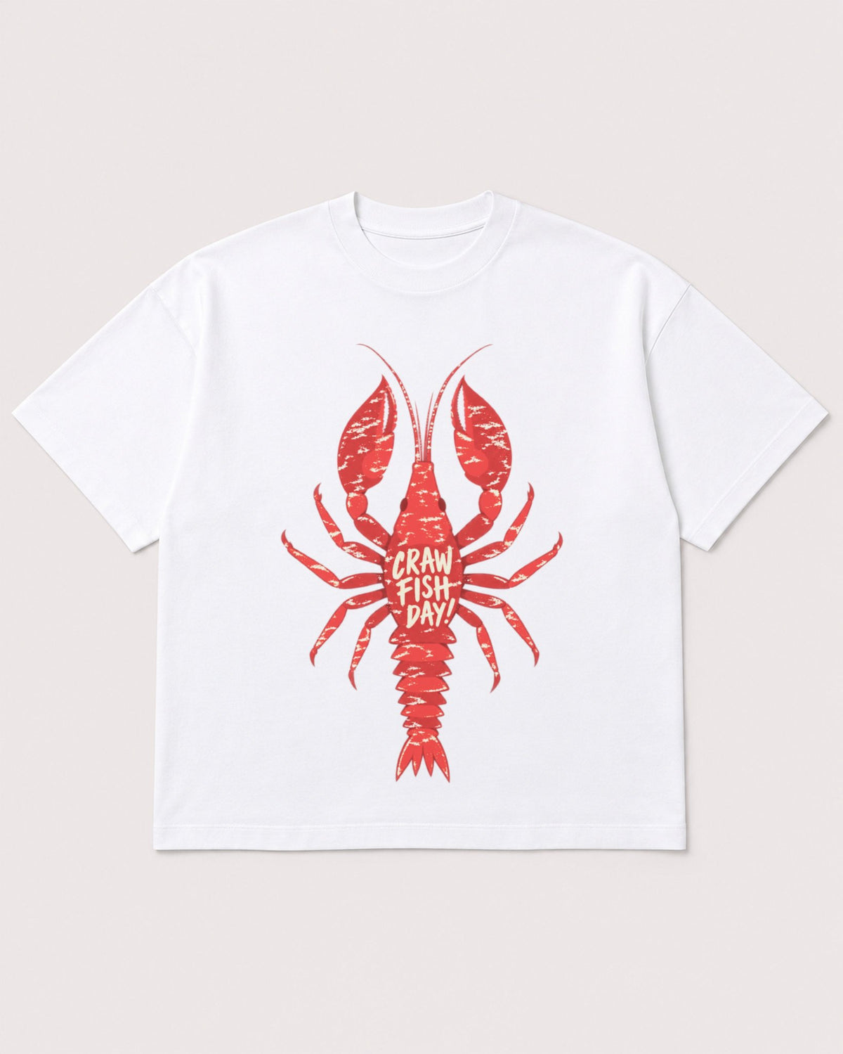 Mockup Boxy Heavyweight Tee White product