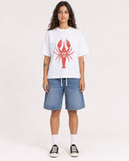 Mockup Boxy Heavyweight Tee White female full-body 06
