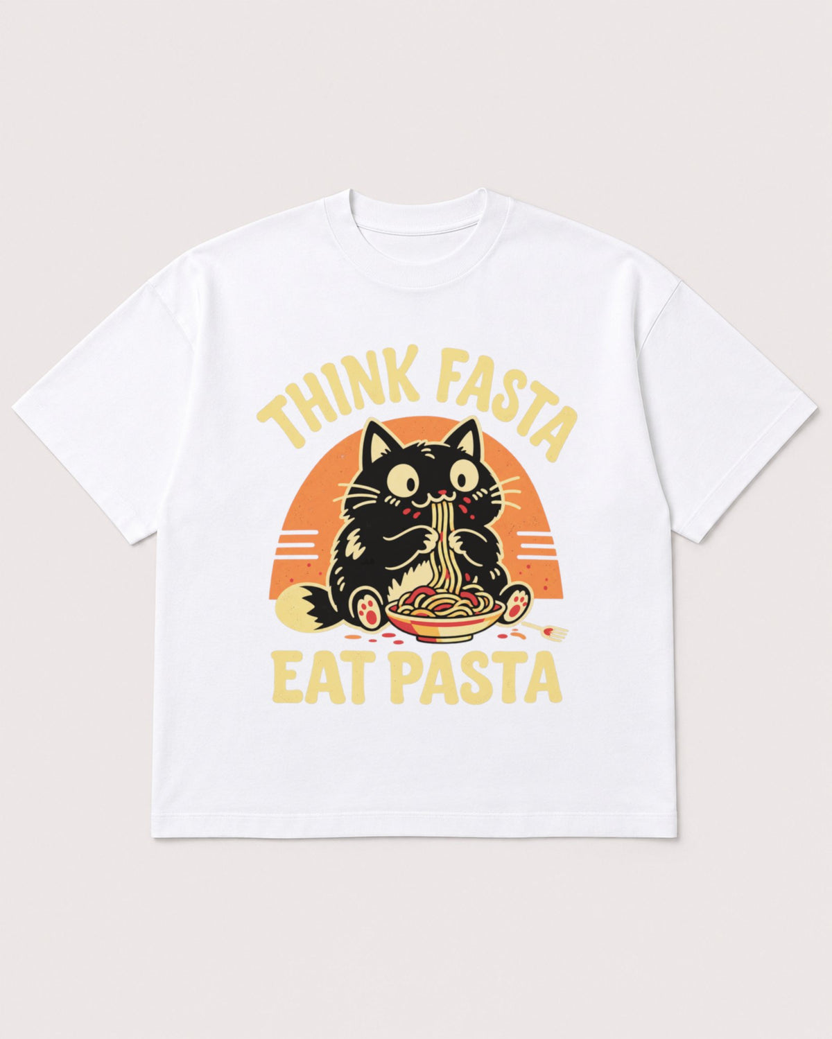 Mockup Boxy Heavyweight Tee White product