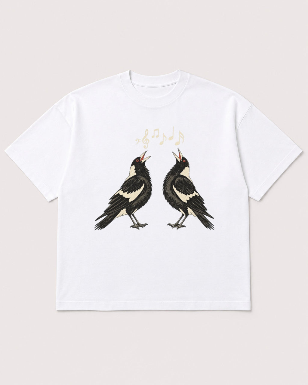 Mockup Boxy Heavyweight Tee White product