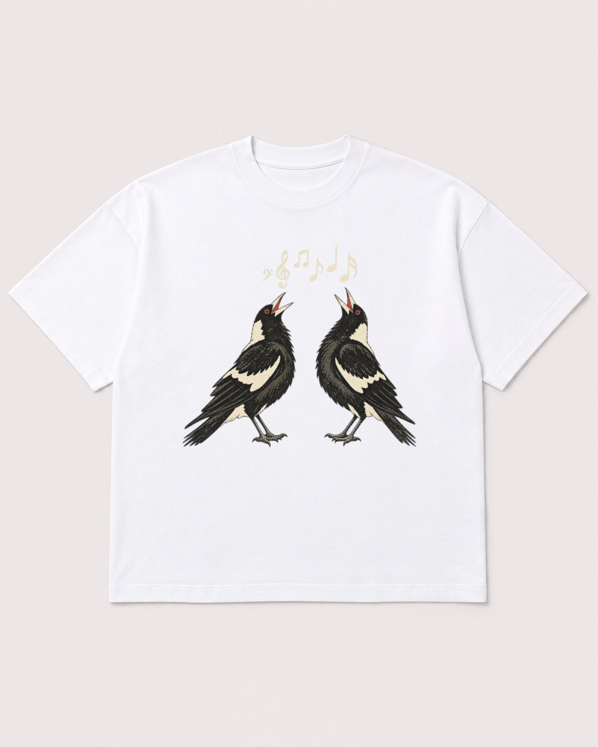 Mockup Boxy Heavyweight Tee White product
