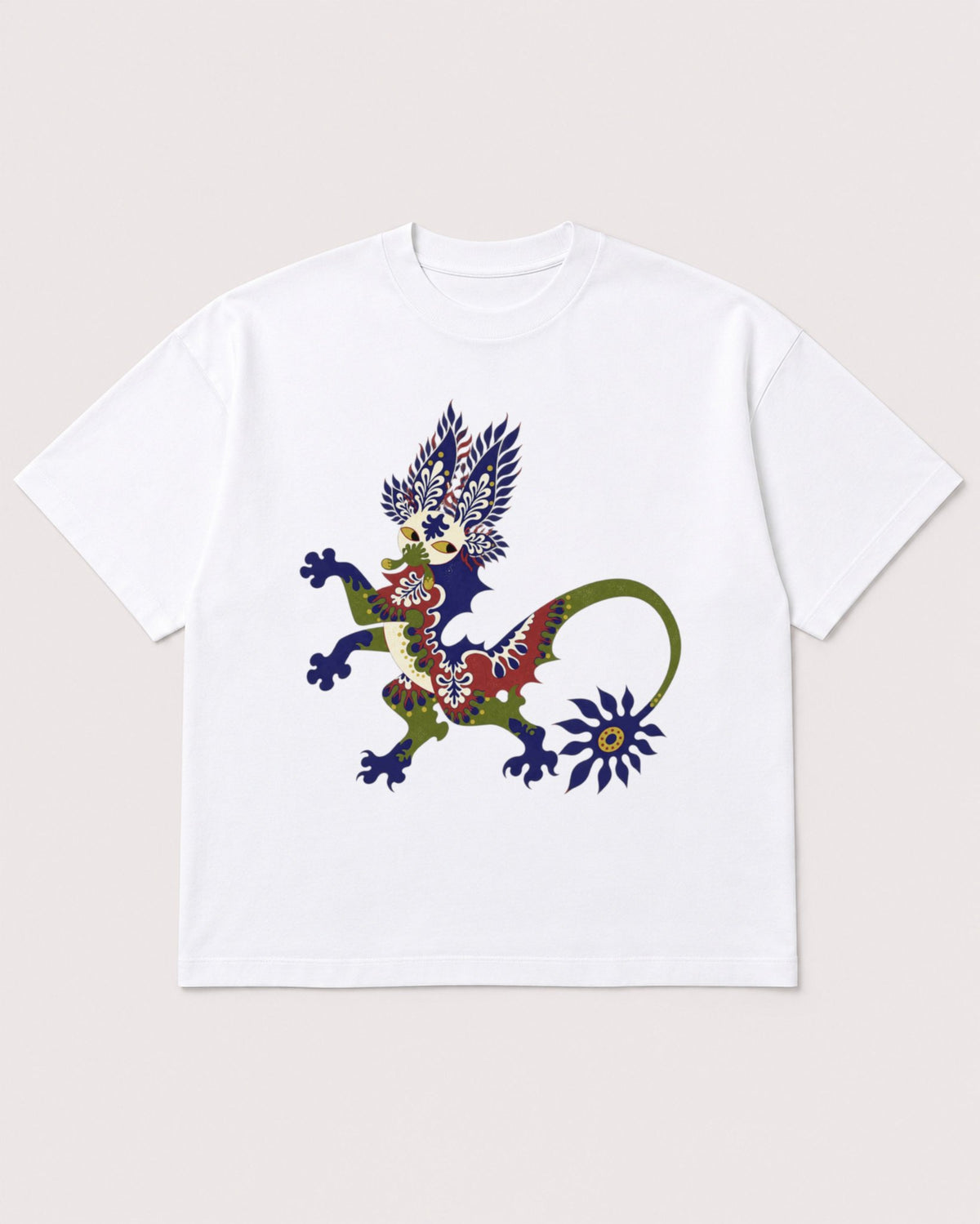 Mockup Boxy Heavyweight Tee White product