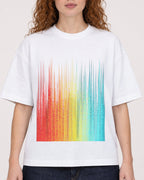 Mockup Boxy Heavyweight Tee White female close-up 09
