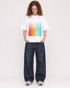 Mockup Boxy Heavyweight Tee White female full-body 09