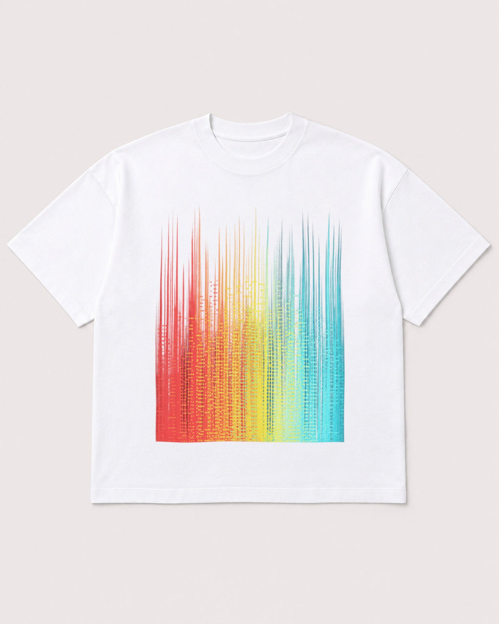 Mockup Boxy Heavyweight Tee White product