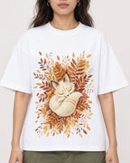 Mockup Boxy Heavyweight Tee White female close-up 02