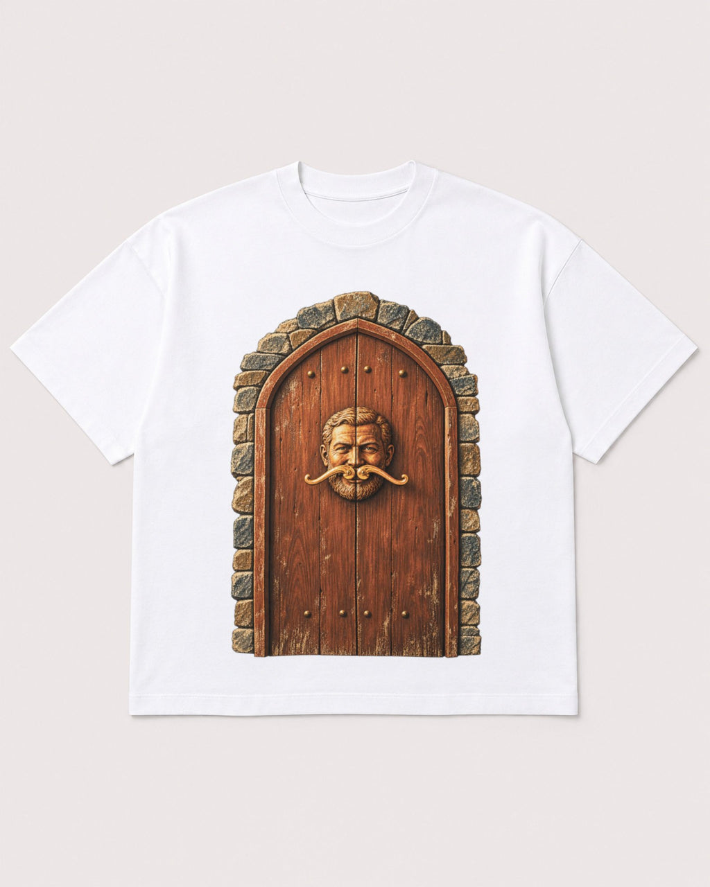 Mockup Boxy Heavyweight Tee White product