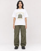 Mockup Boxy Heavyweight Tee White female full-body 22