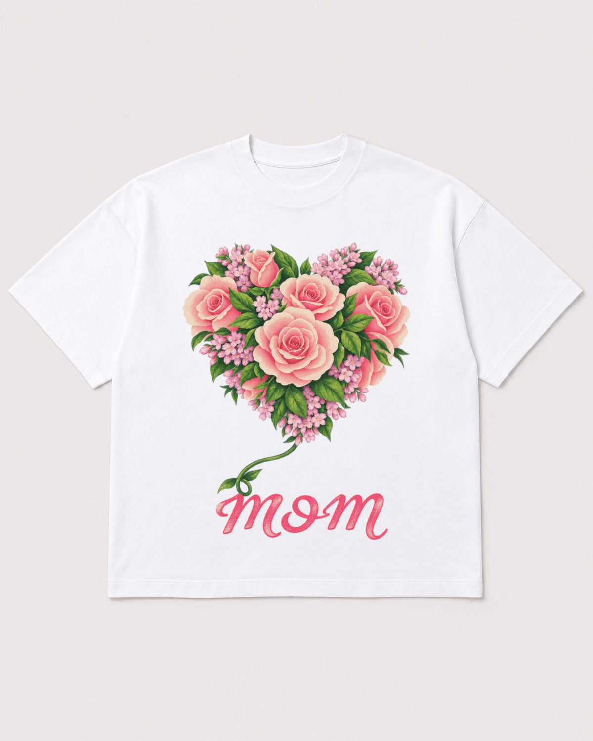 Mockup Boxy Heavyweight Tee White product