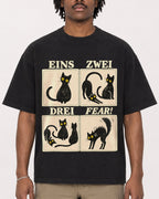 Mockup Boxy Heavyweight Tee Black male close-up 04