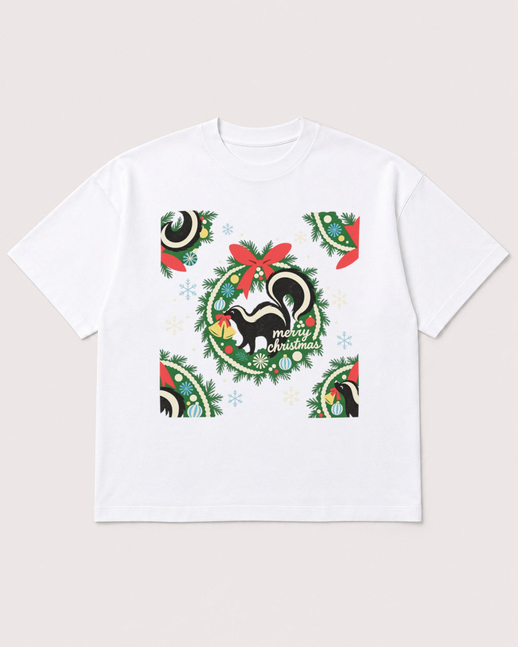 Mockup Boxy Heavyweight Tee White product
