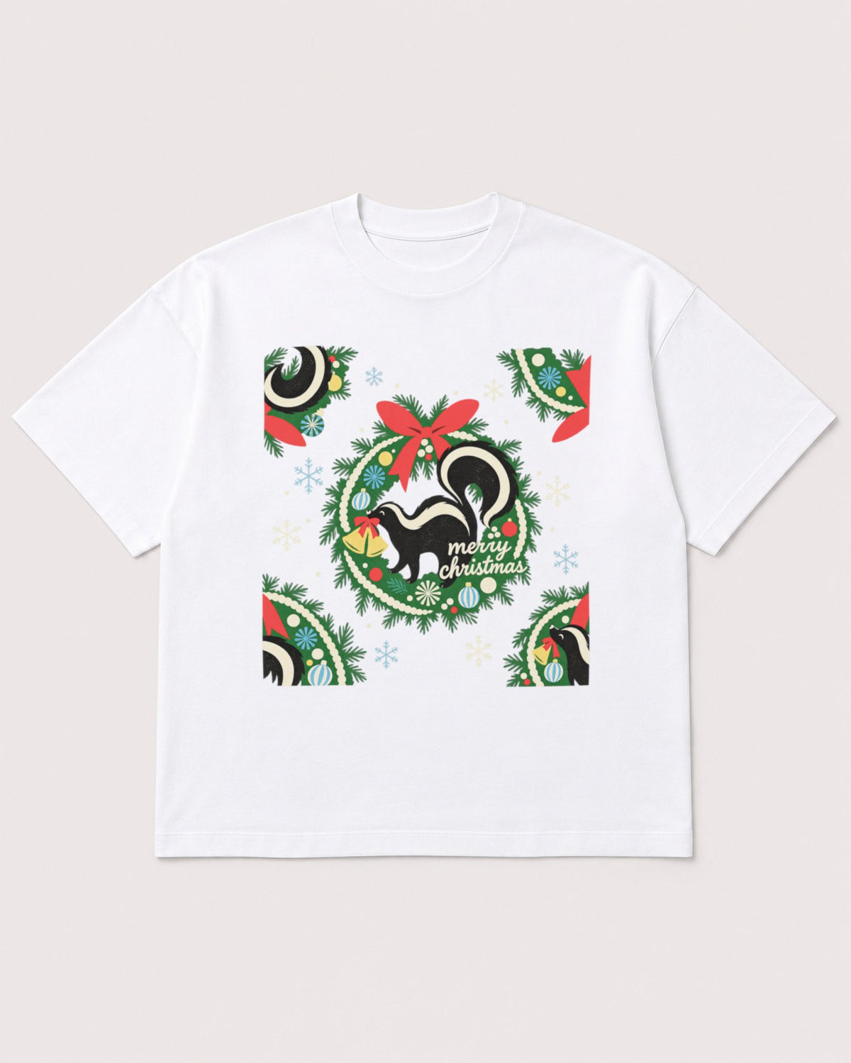 Mockup Boxy Heavyweight Tee White product