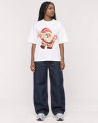 Mockup Boxy Heavyweight Tee White female full-body 04