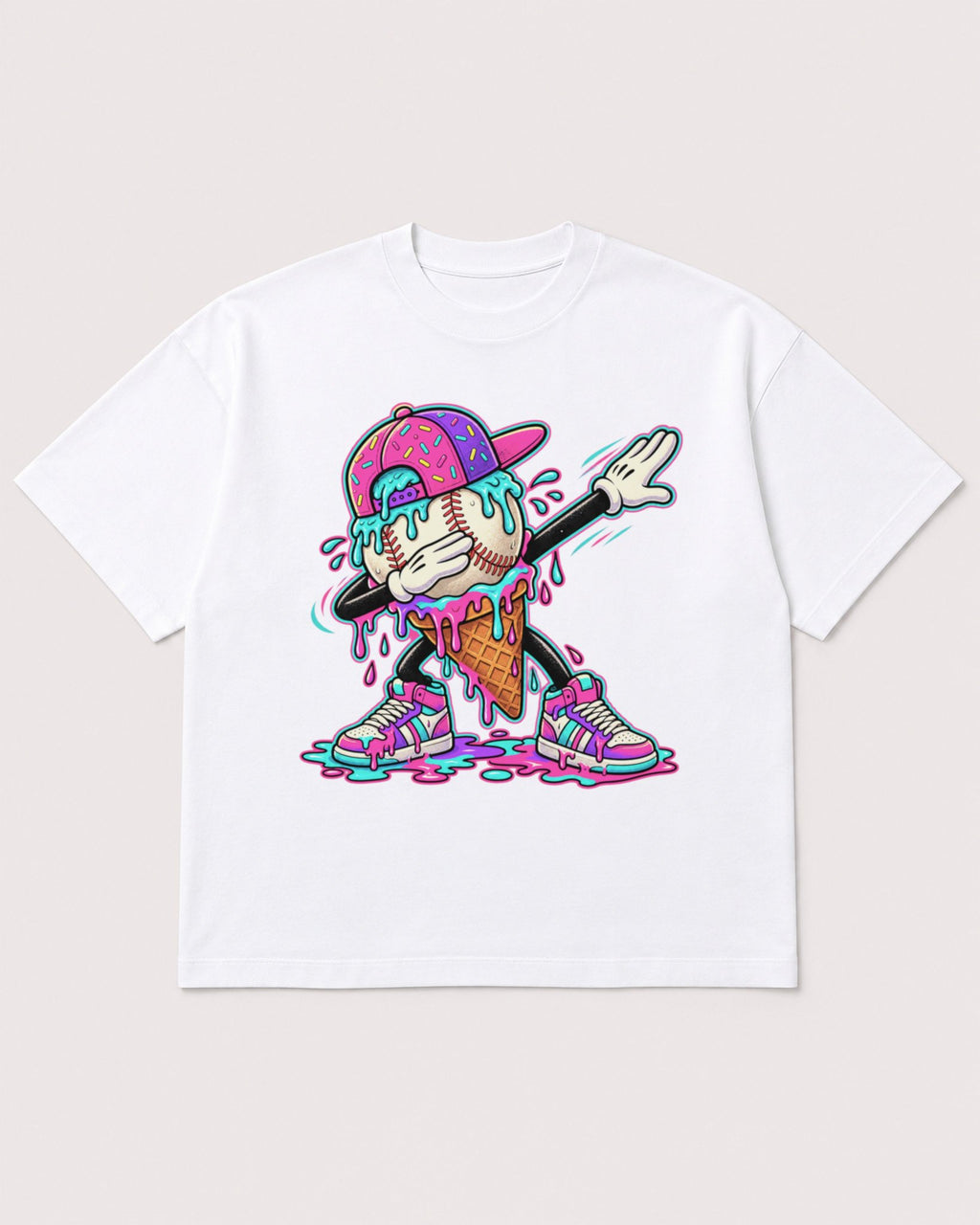 Mockup Boxy Heavyweight Tee White product