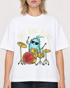 Mockup Boxy Heavyweight Tee White female close-up 19