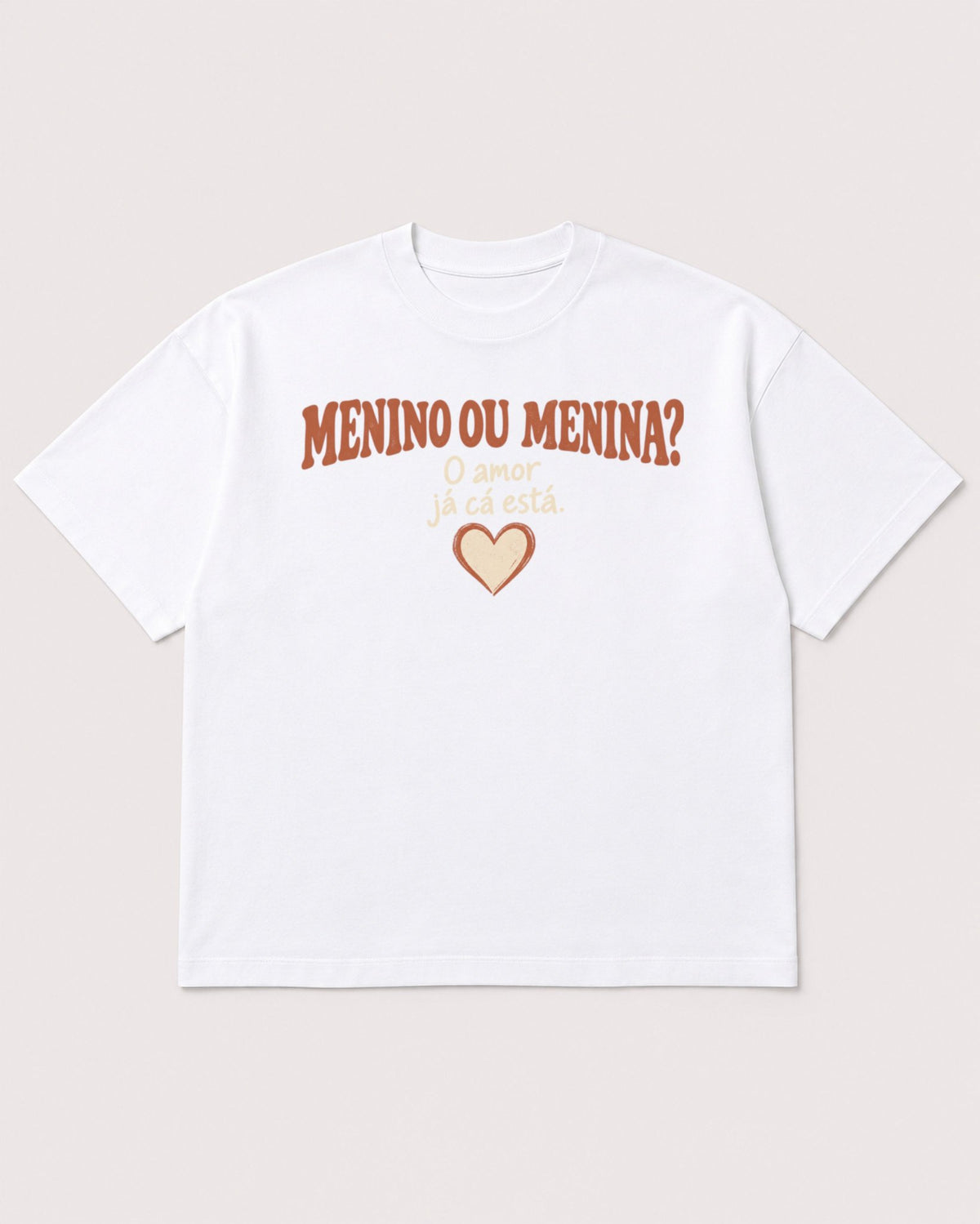 Mockup Boxy Heavyweight Tee White product