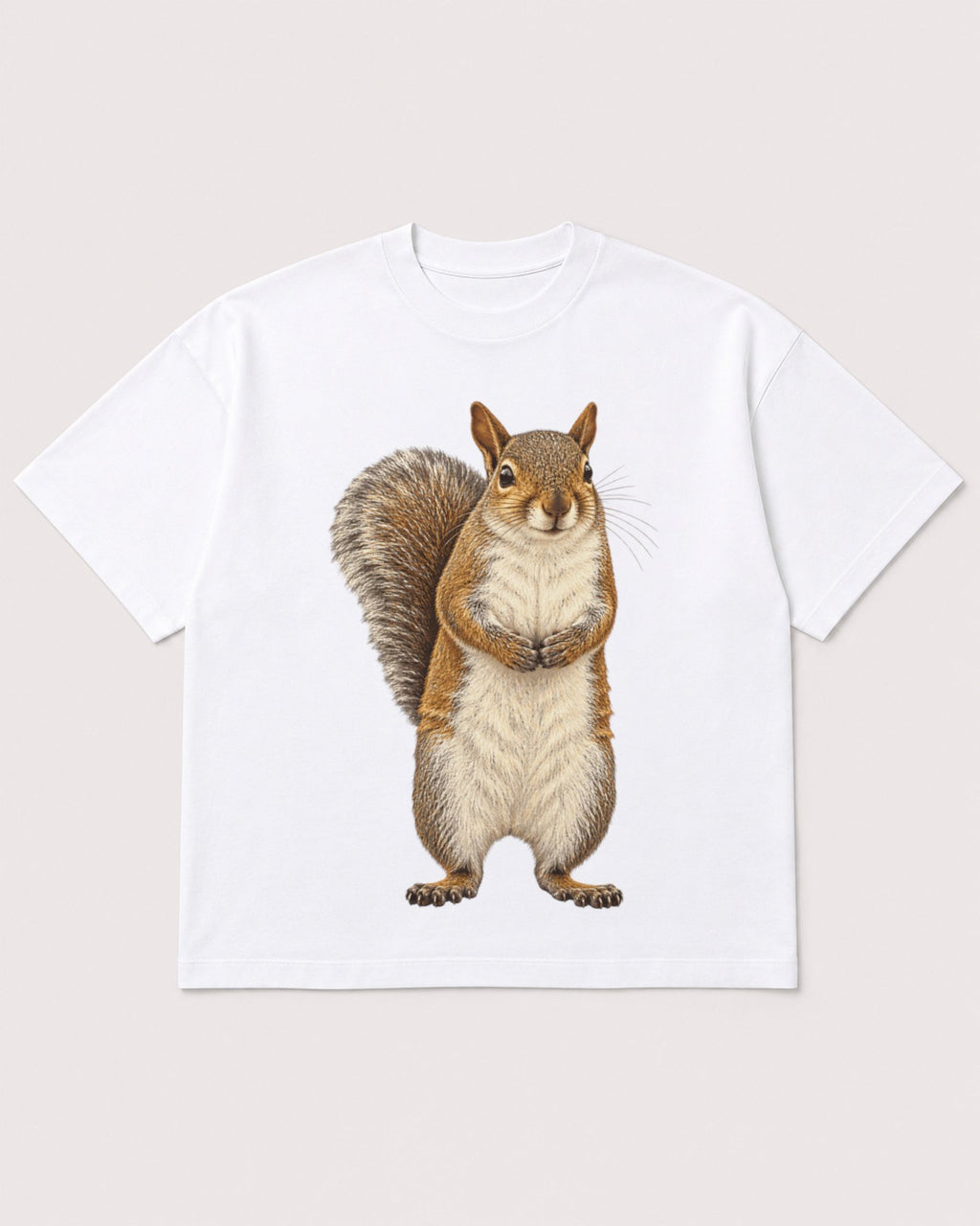 Mockup Boxy Heavyweight Tee White product