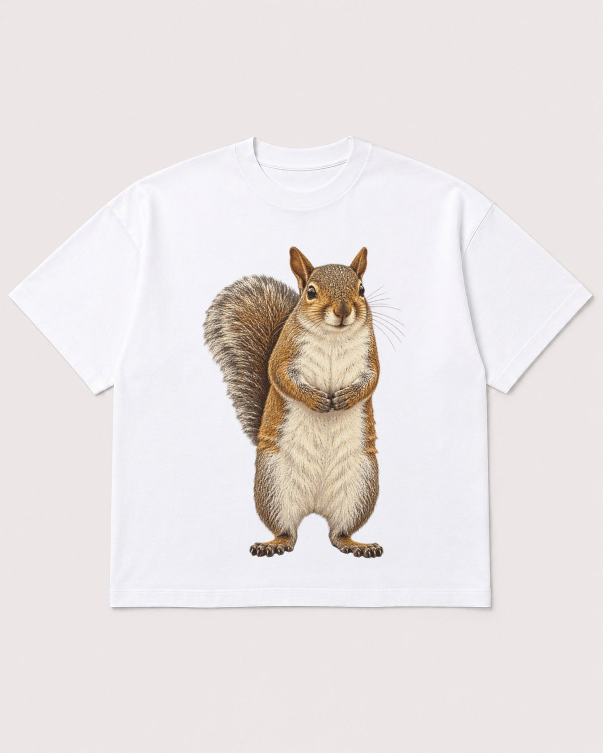 Mockup Boxy Heavyweight Tee White product