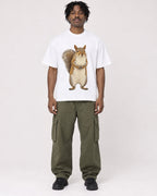 Mockup Boxy Heavyweight Tee White male full-body 04