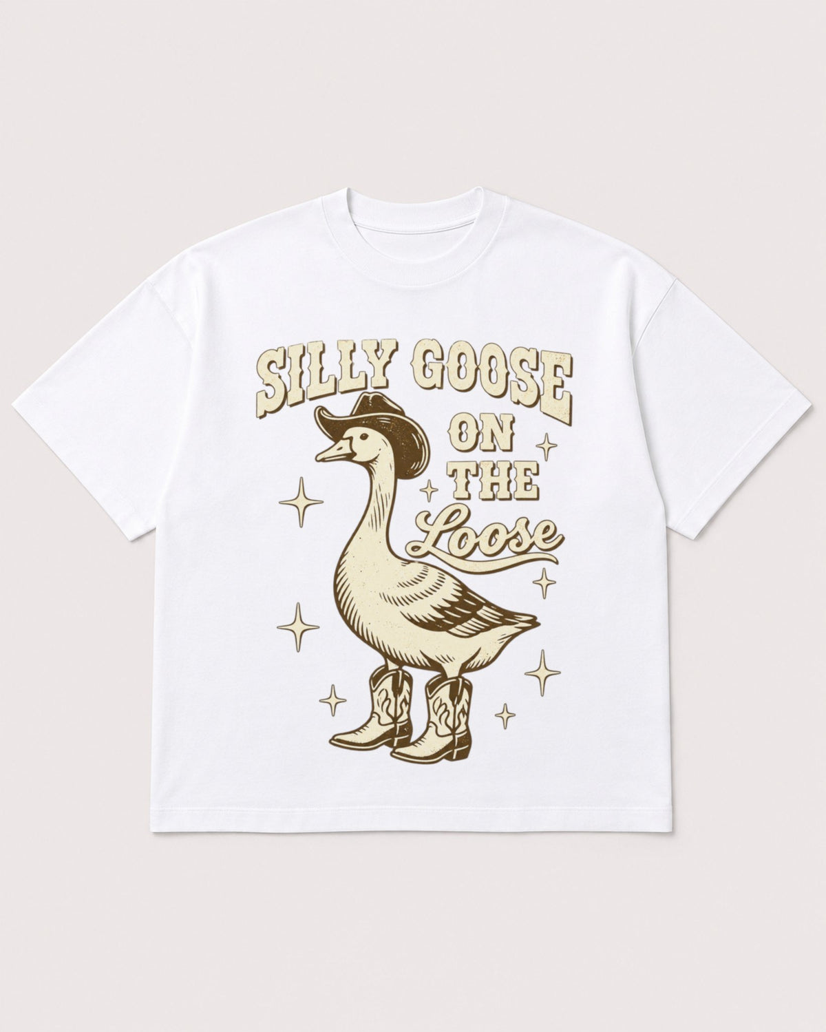 Mockup Boxy Heavyweight Tee White product