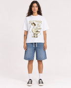 Mockup Boxy Heavyweight Tee White female full-body 06