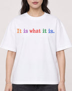 Mockup Boxy Heavyweight Tee White female close-up 03