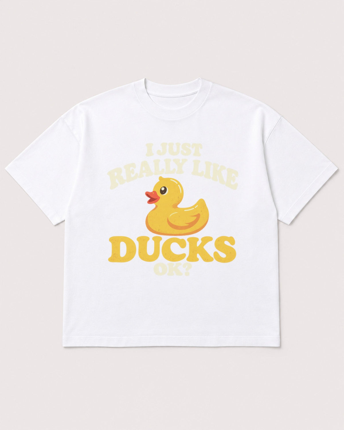 Mockup Boxy Heavyweight Tee White product