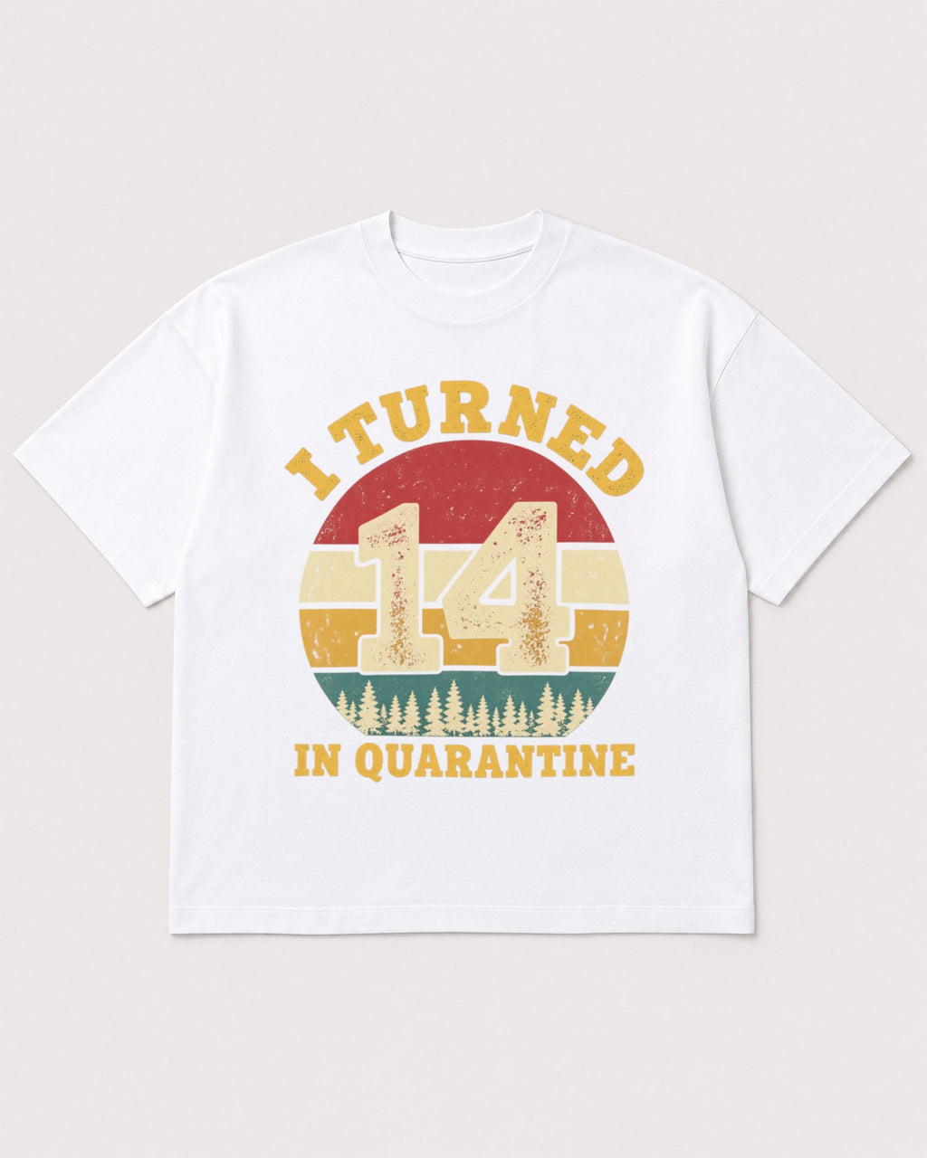 Mockup Boxy Heavyweight Tee White product