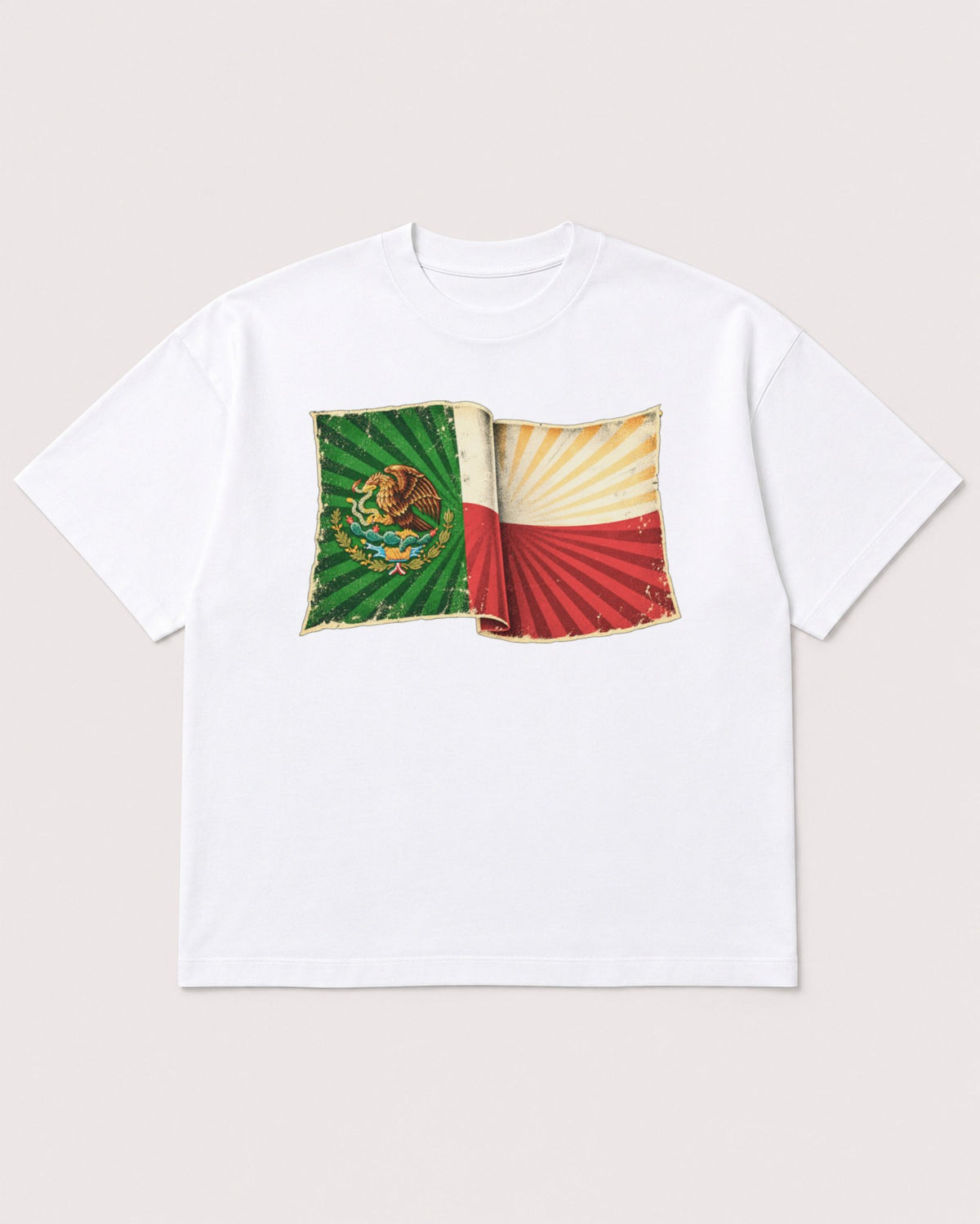 Mockup Boxy Heavyweight Tee White product