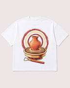 Mockup Boxy Heavyweight Tee White product