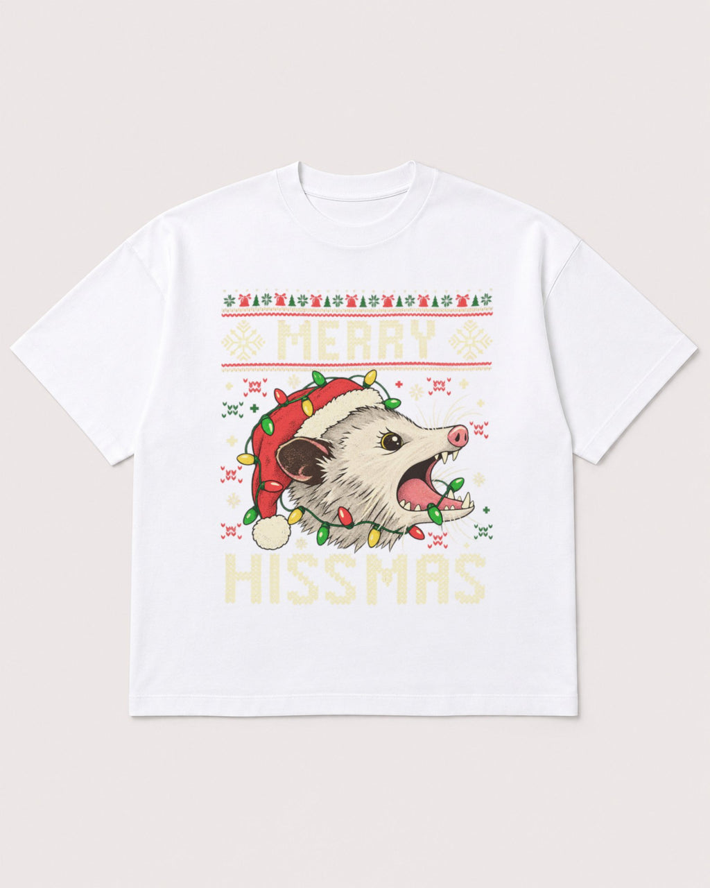 Mockup Boxy Heavyweight Tee White product