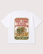 Mockup Boxy Heavyweight Tee White product