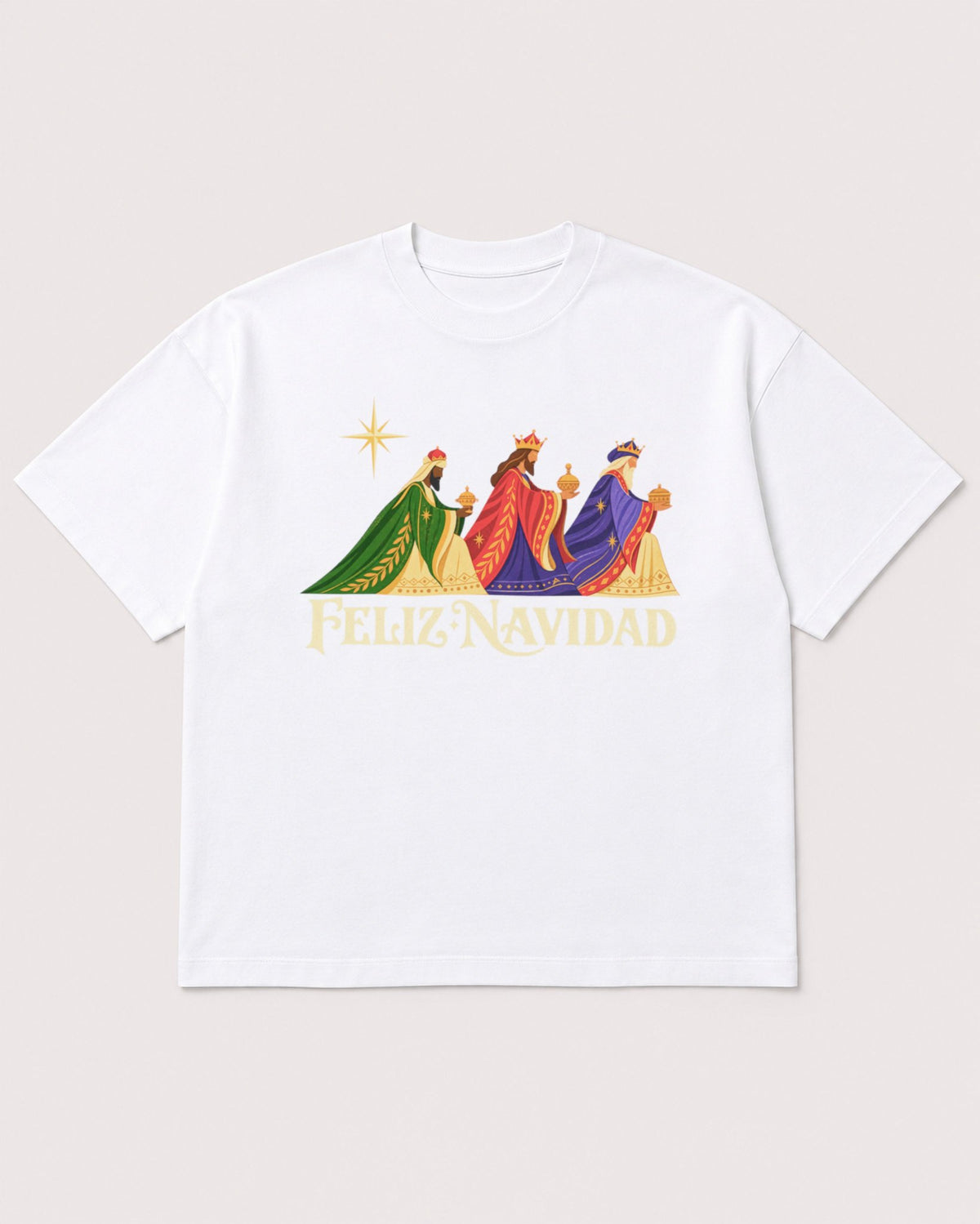 Mockup Boxy Heavyweight Tee White product