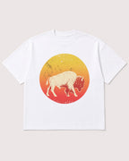 Mockup Boxy Heavyweight Tee White product