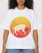 Mockup Boxy Heavyweight Tee White female close-up 05