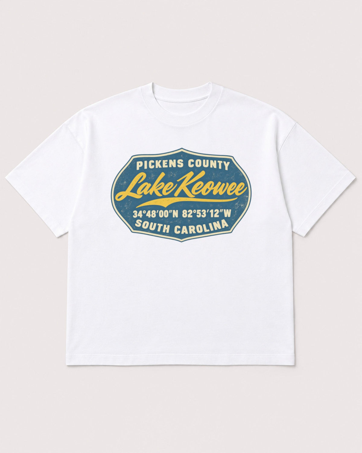 Mockup Boxy Heavyweight Tee White product