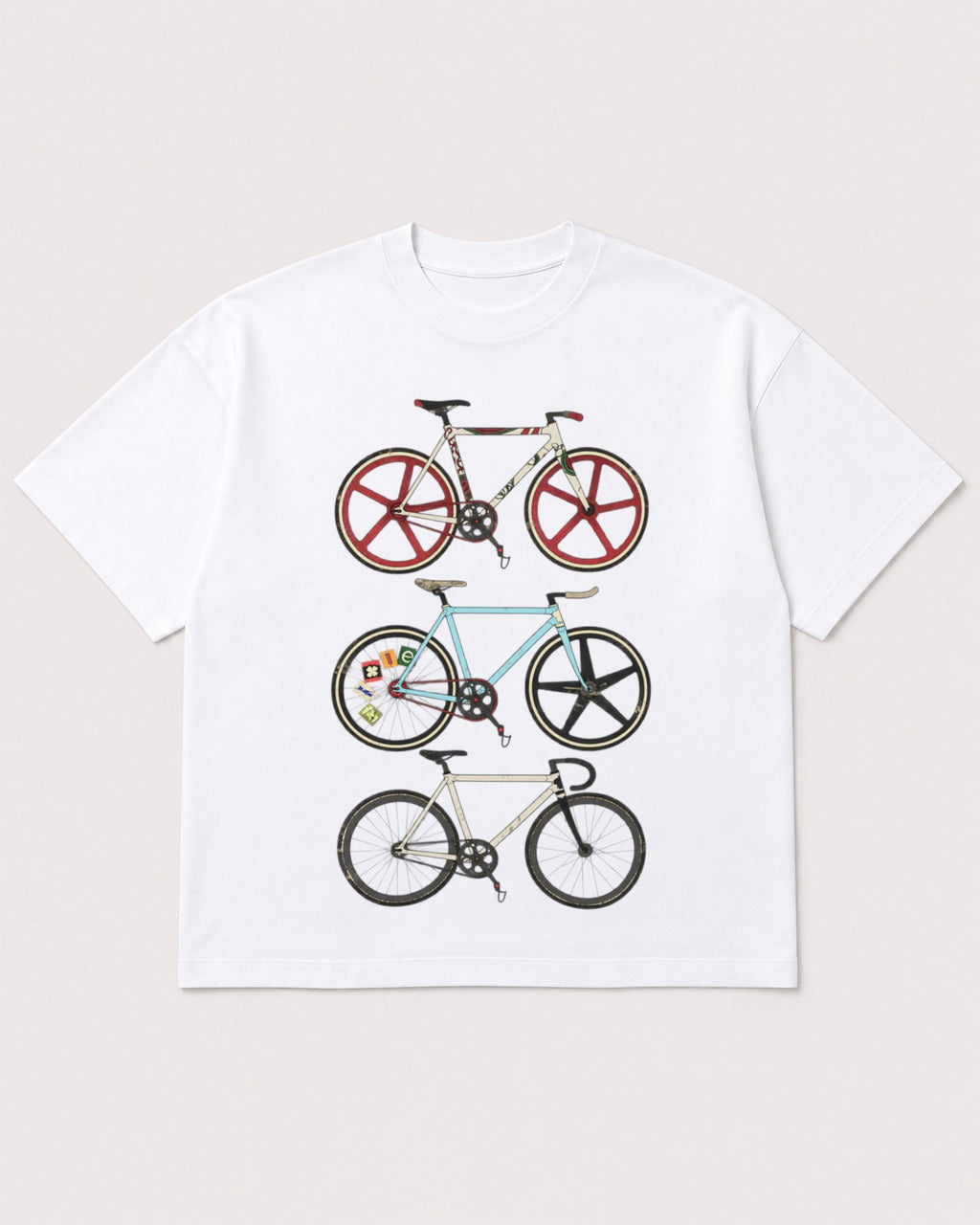Mockup Boxy Heavyweight Tee White product