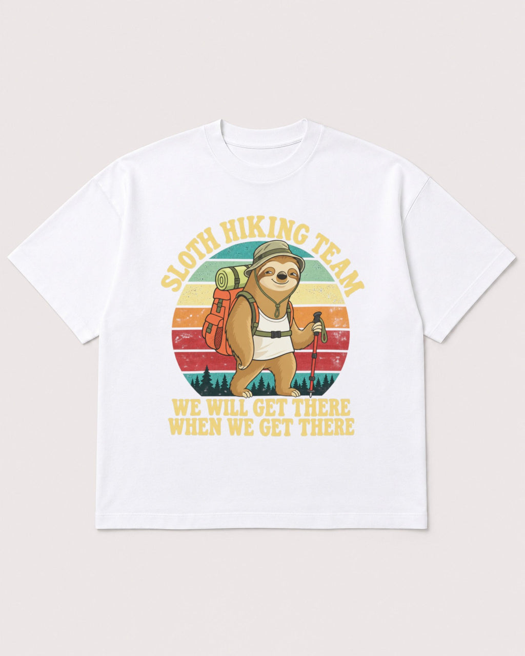 Mockup Boxy Heavyweight Tee White product