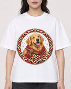 Mockup Boxy Heavyweight Tee White female close-up 03