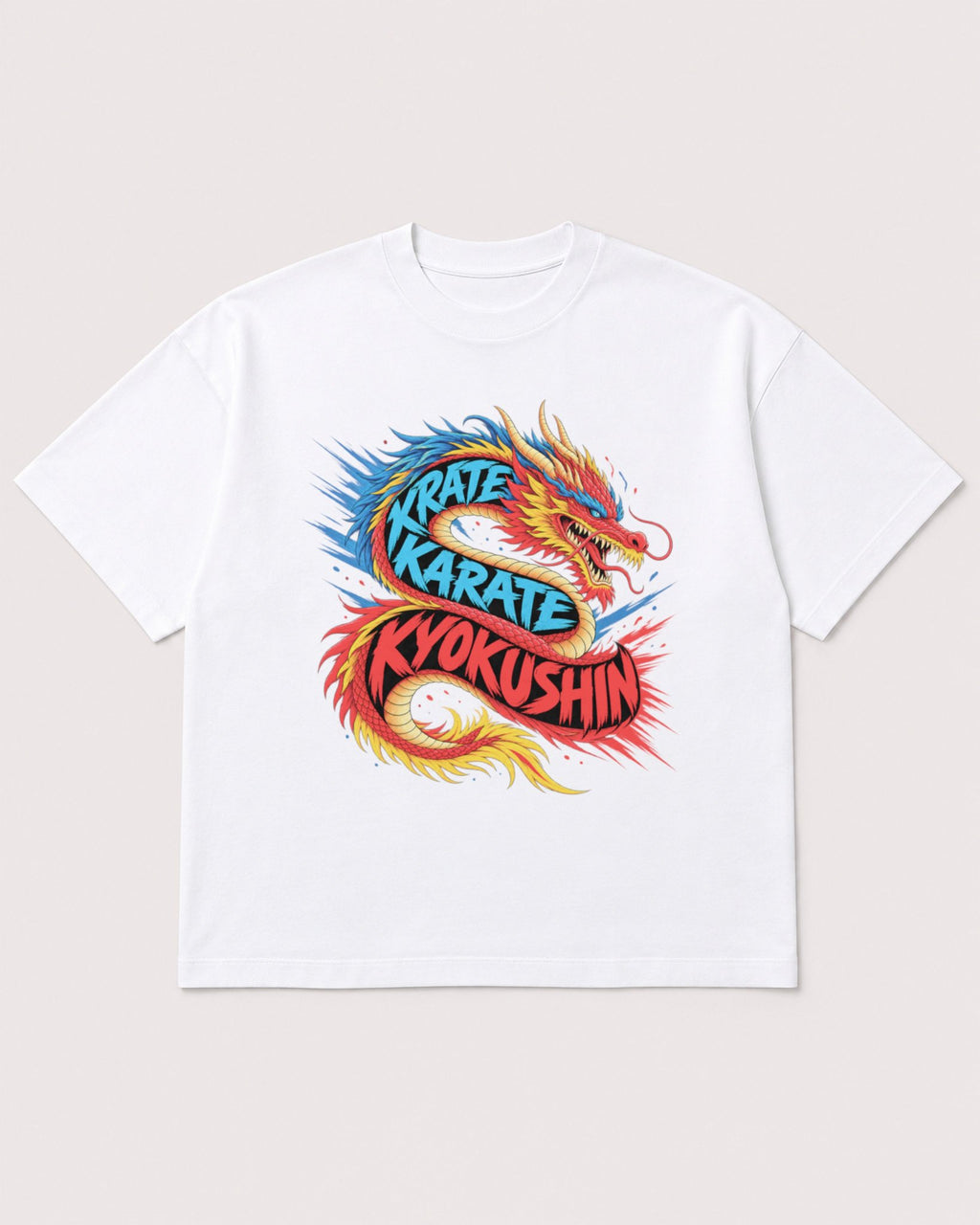 Mockup Boxy Heavyweight Tee White product