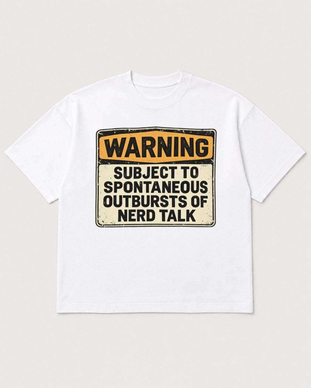 Mockup Boxy Heavyweight Tee White product