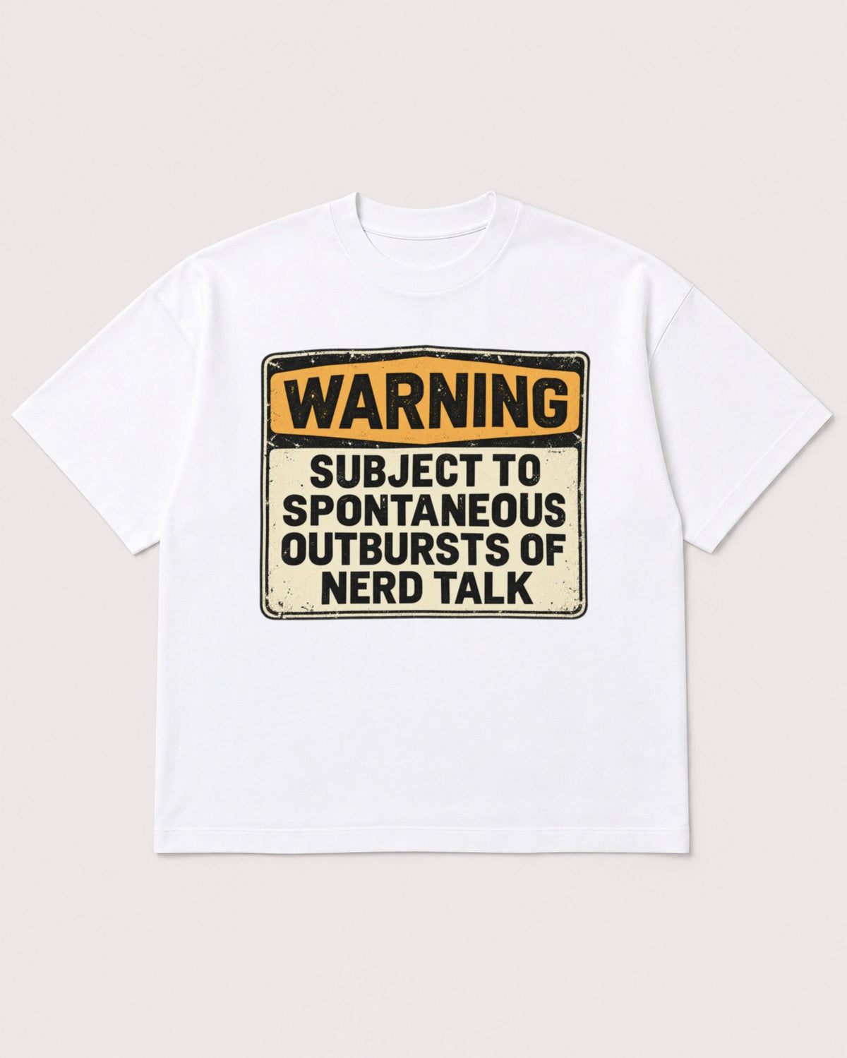 Mockup Boxy Heavyweight Tee White product