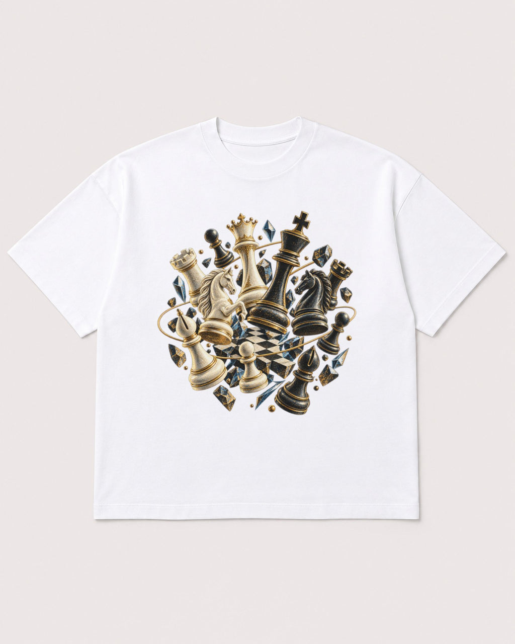 Mockup Boxy Heavyweight Tee White product